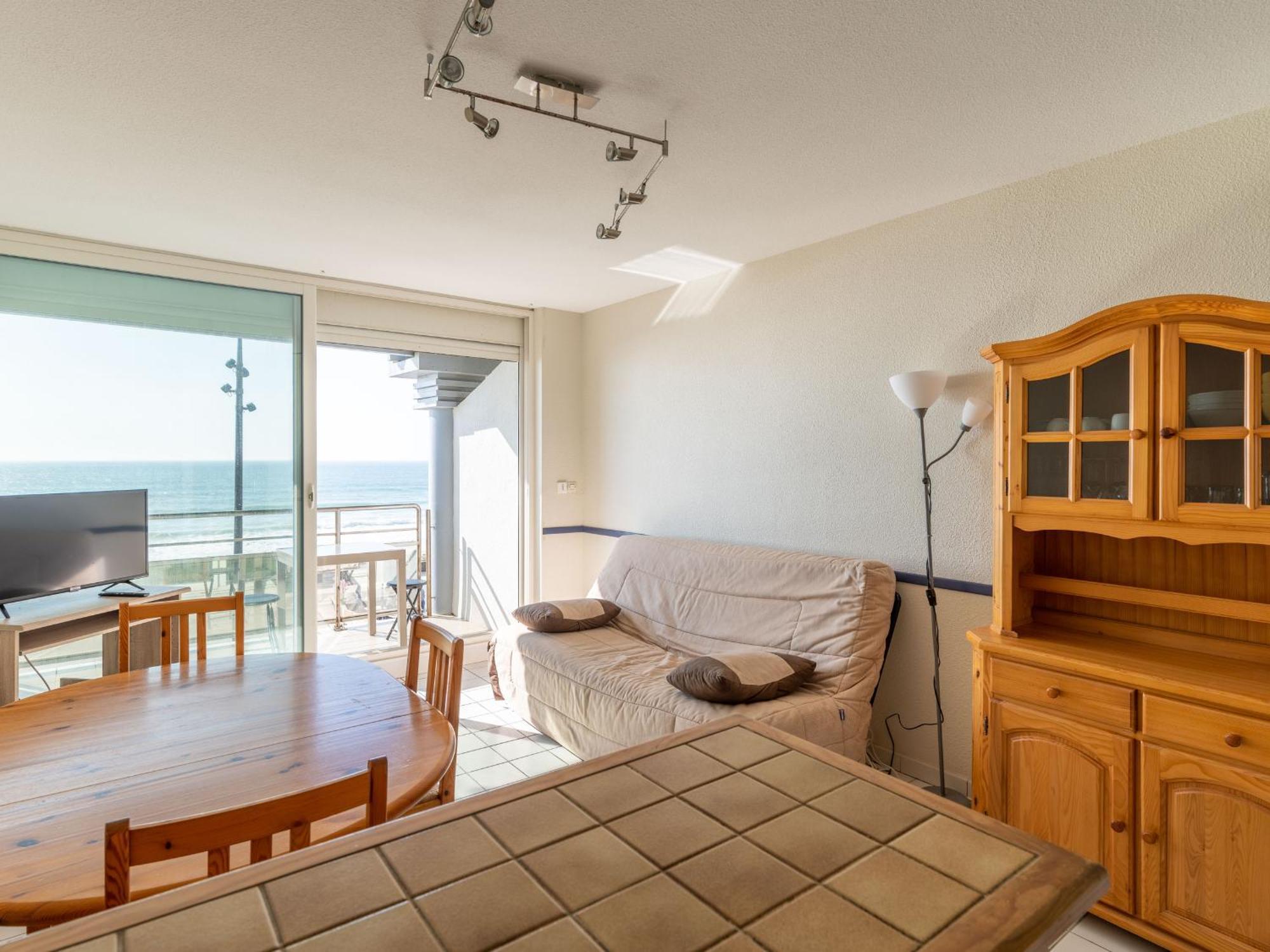 Mimizan Plage: Appartement 6 Pers. Avec Balcon Et Parking - Fr-1-50-114 Extérieur photo